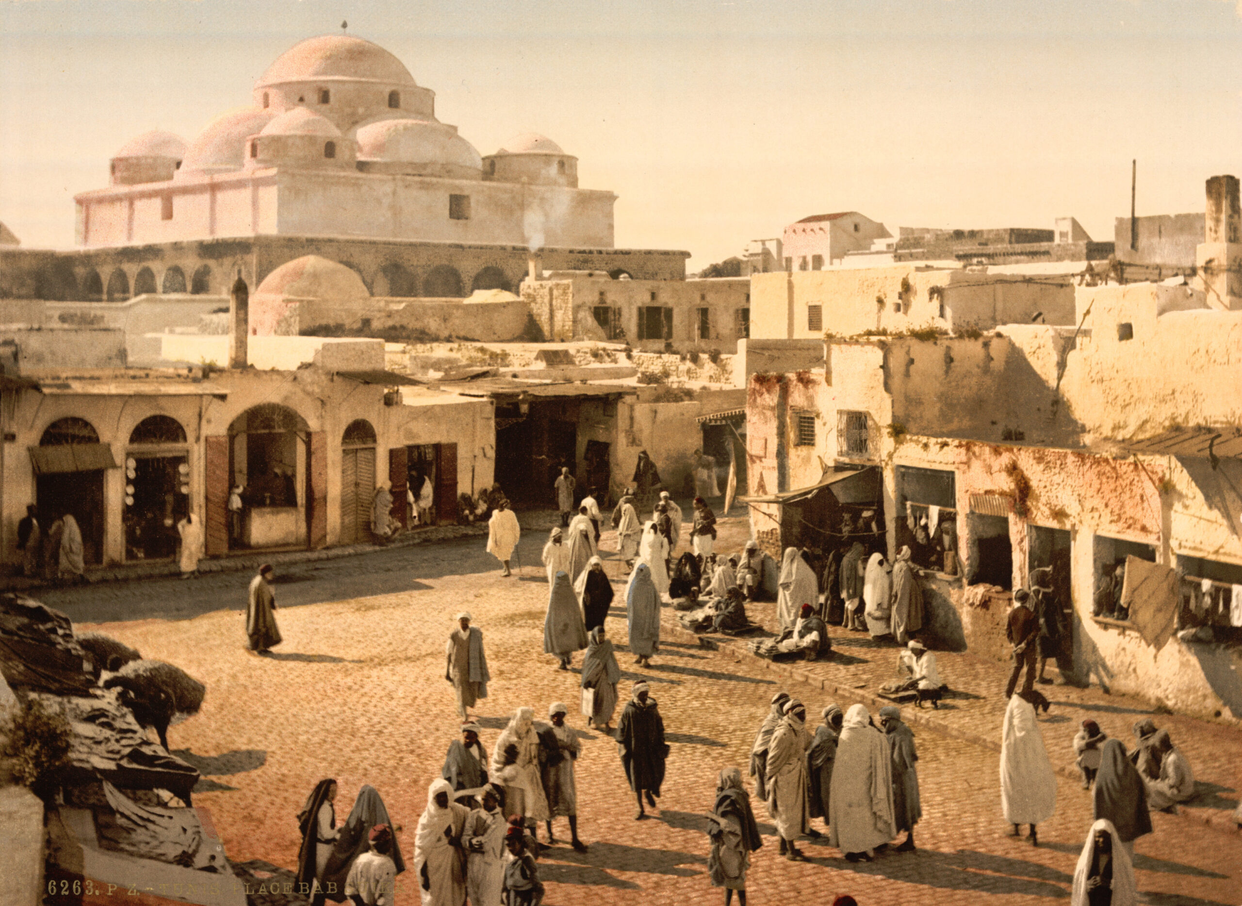 Haret lihoud Bab Suika Tunis Tunisie 1899
