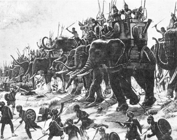 La bataille de Zama en Tunisie entre Rome et Carthage