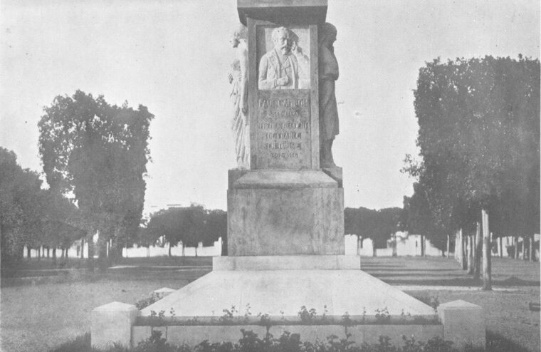 Status à Tunis, hommage à Paul Cambon