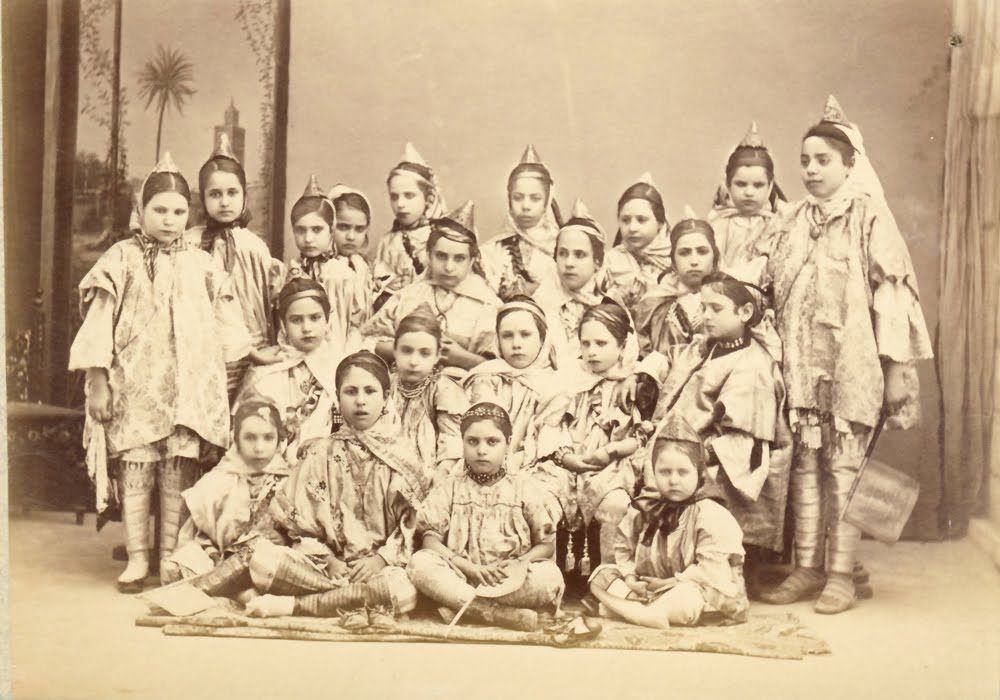 Ecole juive, Tunis vers 1890