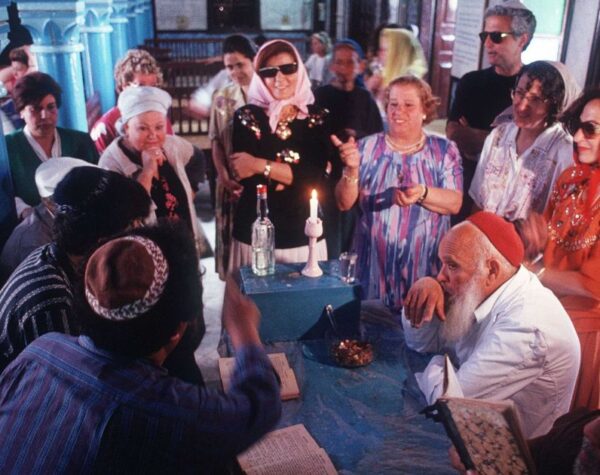 Juifs de Tunisie à la synagogue de Djerba