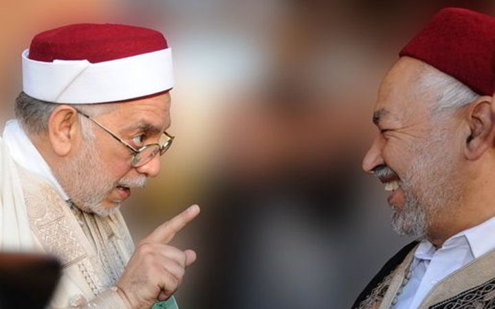 الشيخ راشد الغنوشي والأستاذ عبد الفتاح مورو