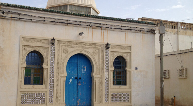 مظهر خارجي لجامع التوبة بالمعمورة