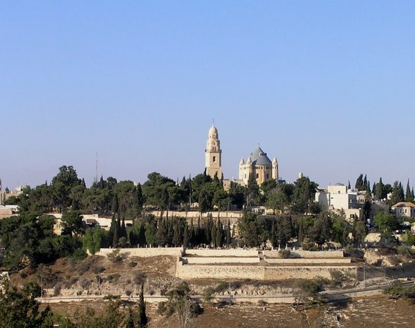 جبل صهيون بالقدس حيث مقام النبي داود