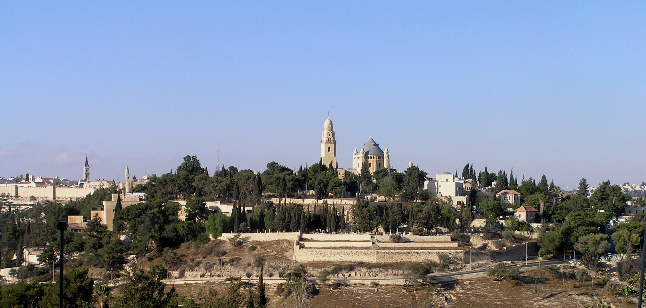 جبل صهيون بالقدس حيث مقام النبي داود